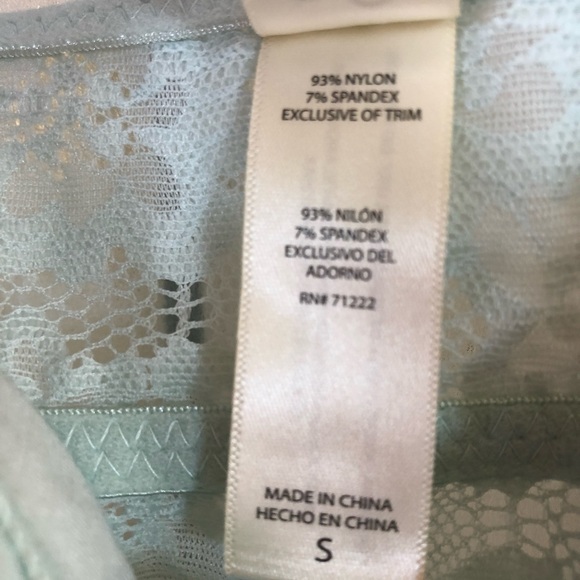 Women’s bralette in sea-foam green - Picture 3 of 4